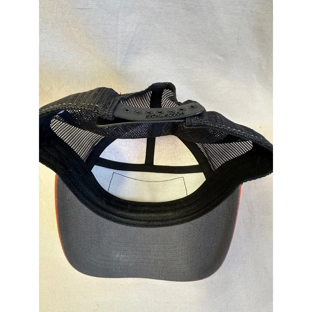 Richardson 168 Boundary Waters Prerolls Orange Grey Black Trucker Hat Mens OSFM